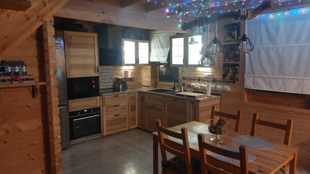 Domek drewniany całoroczny Chycina, lubuskie, super klimat!