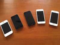 4 IPHONES com avaria  - Modelos: 4S - 5S - SE