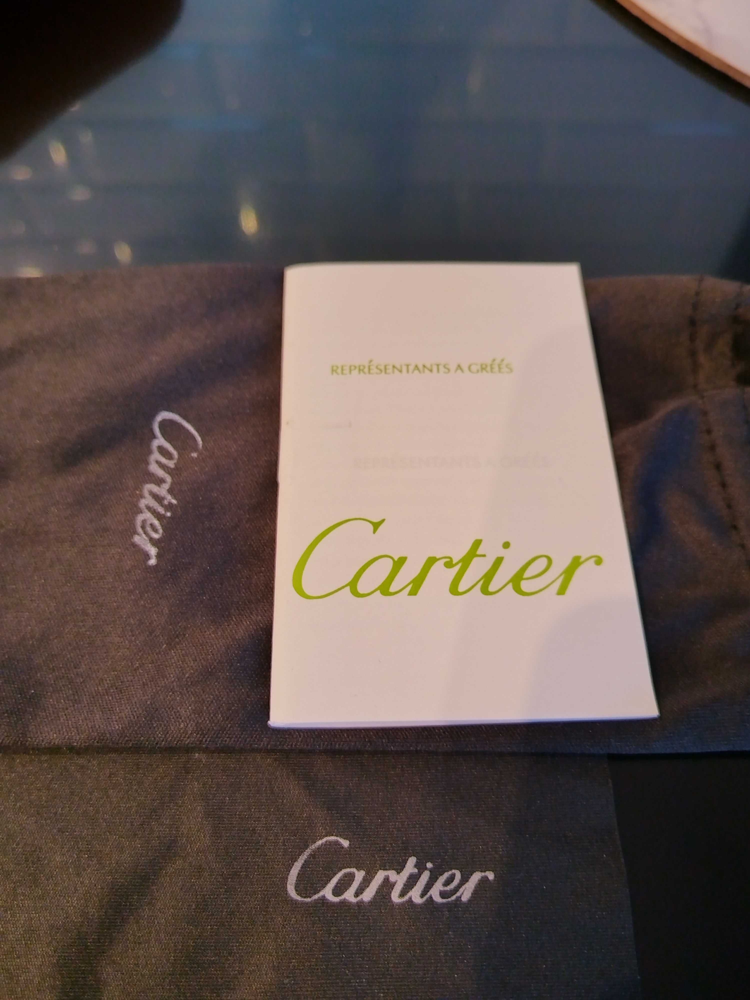 Okulary przeciwsłoneczne Cartier.