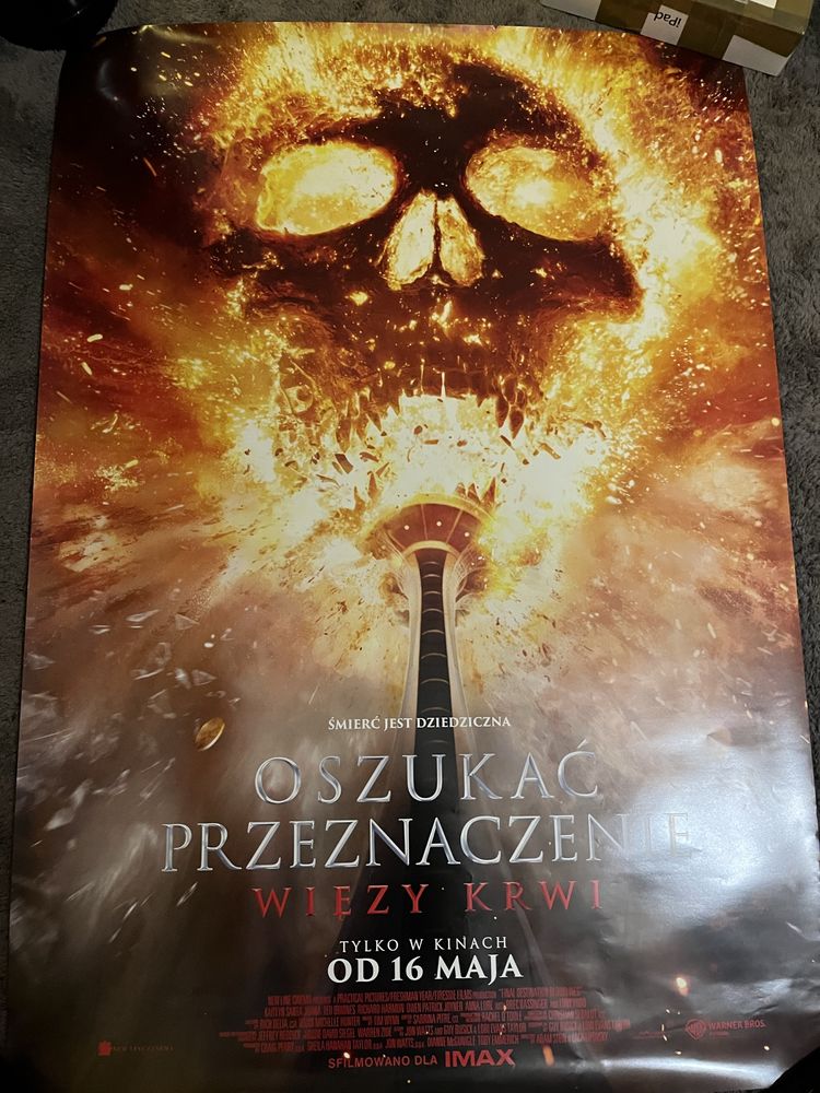 Plakat "Oszukać przeznaczenie: więzy krwi"