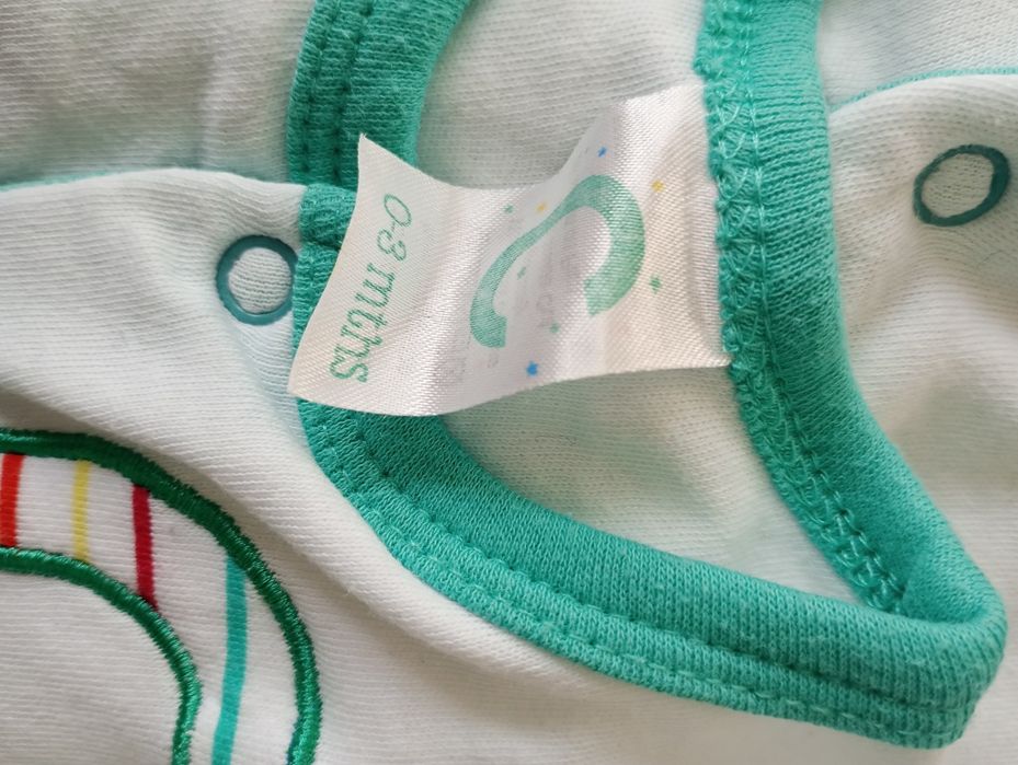 Śpiochy bawełniane niemowlęce pajacyk dla dziecka 56-62