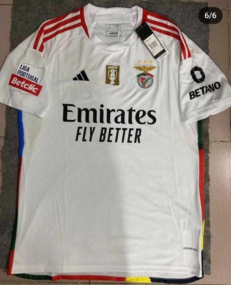 Camisola benfica porto sporting braga