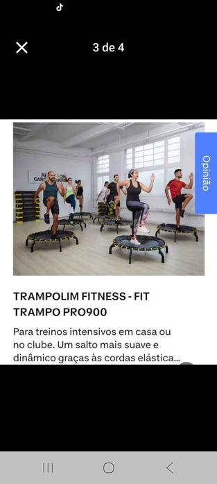 Trampolim criança