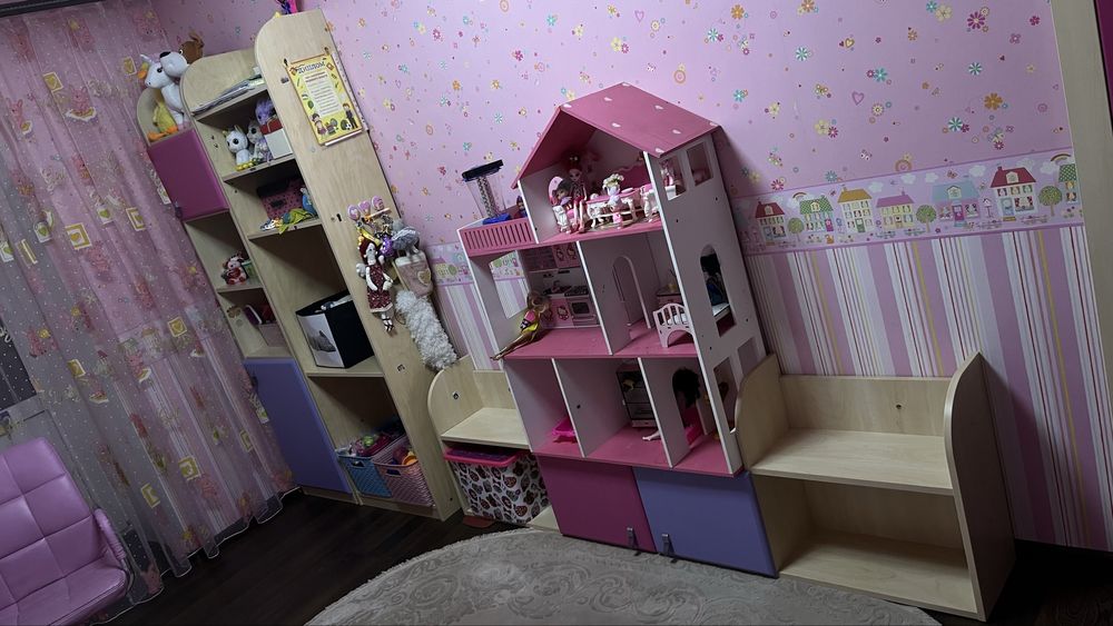 Дитячі якісні меблі фінми СНАЙТ (snite) для дівчинки
