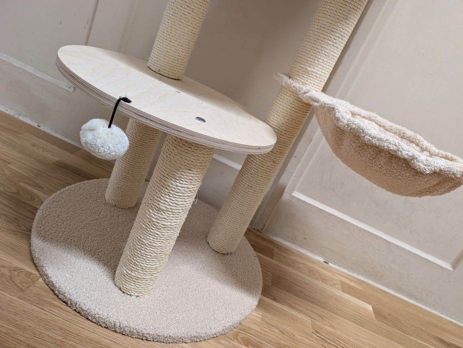 TIAKI Drapak dla Kota Shearly 71x49x103cm Beżowy  ZWROT ZMODYFIKOWANY