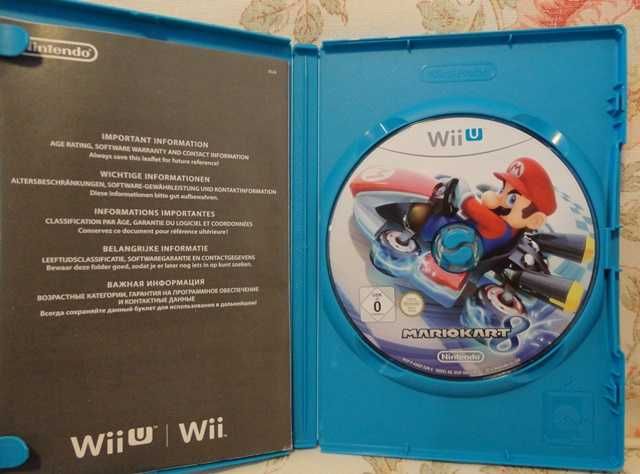 Jogo consola Wii U- Mario Kart 8 - NOVO