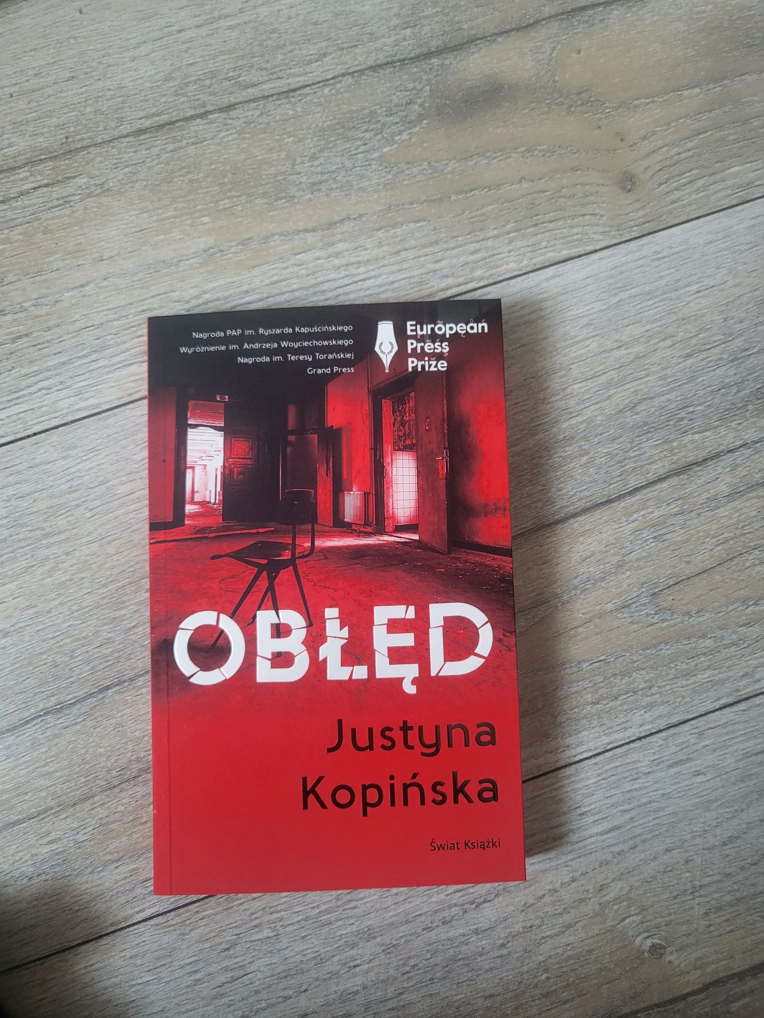 Książka"Obłęd"Justyna Kopińska