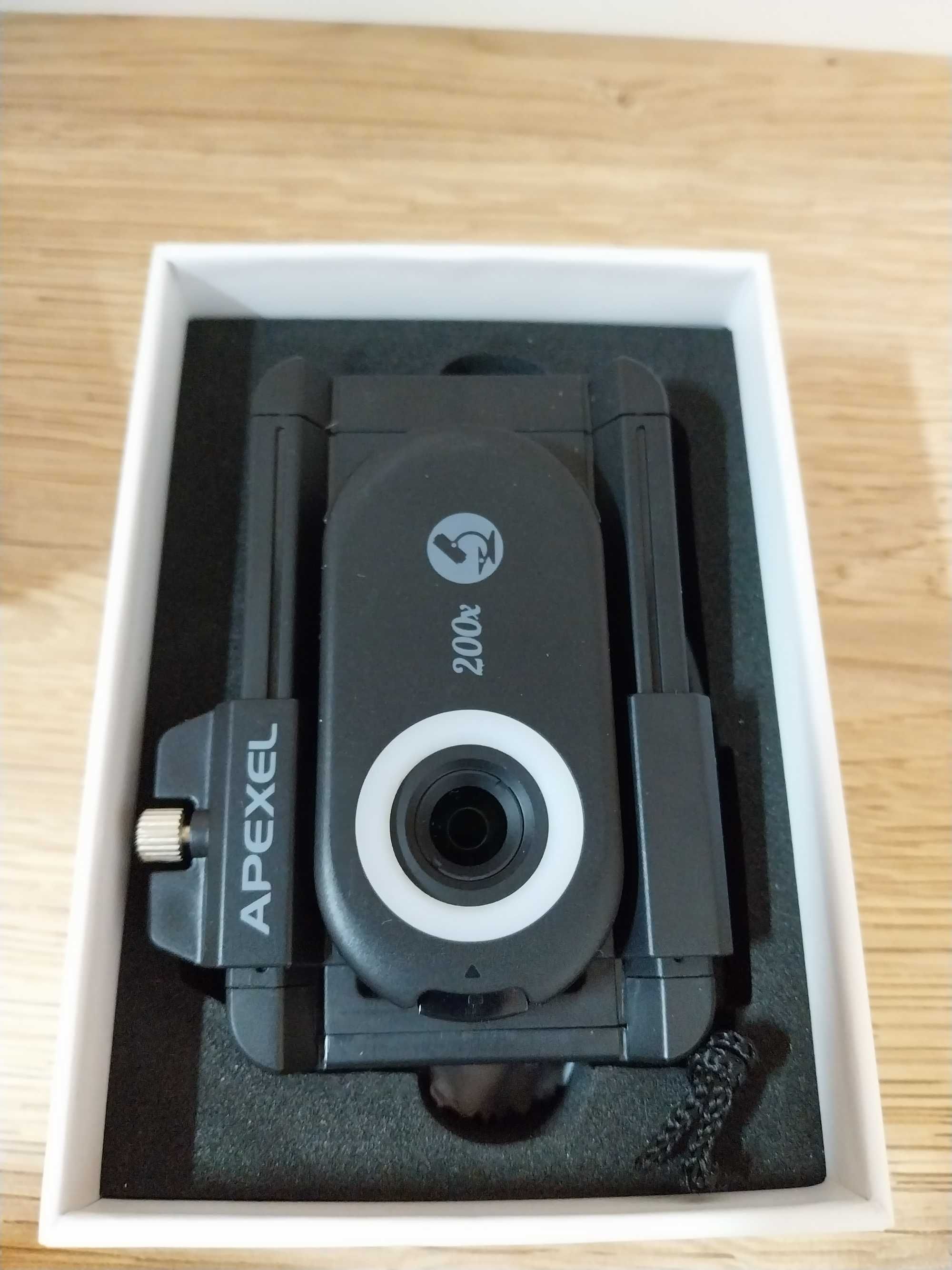 Obiektyw do telefonu 200x APEXEL APL-MS200