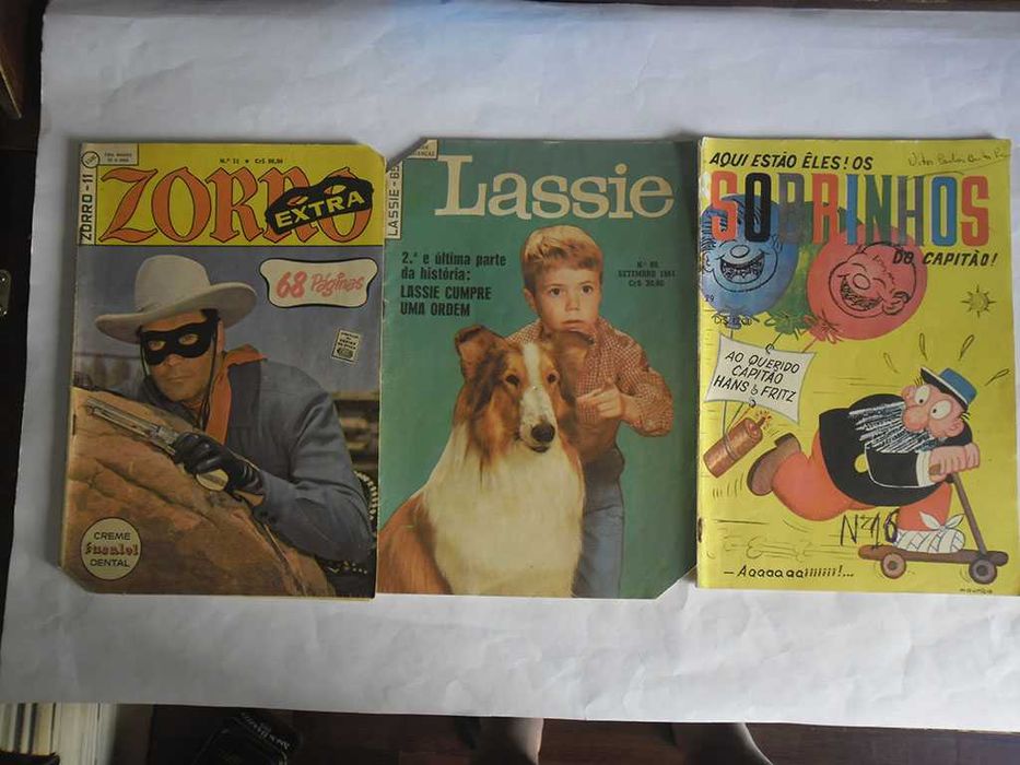 Alvo, Emílio Salgari, Ebal, Condor, Ciclone, Rio Bravo, Falcão