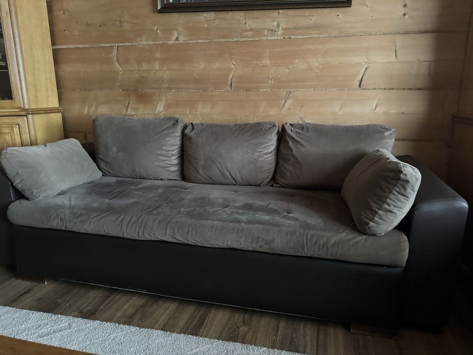 Wypoczynek kanapa sofa z funkcją spania, rozkładana, fotele, puf