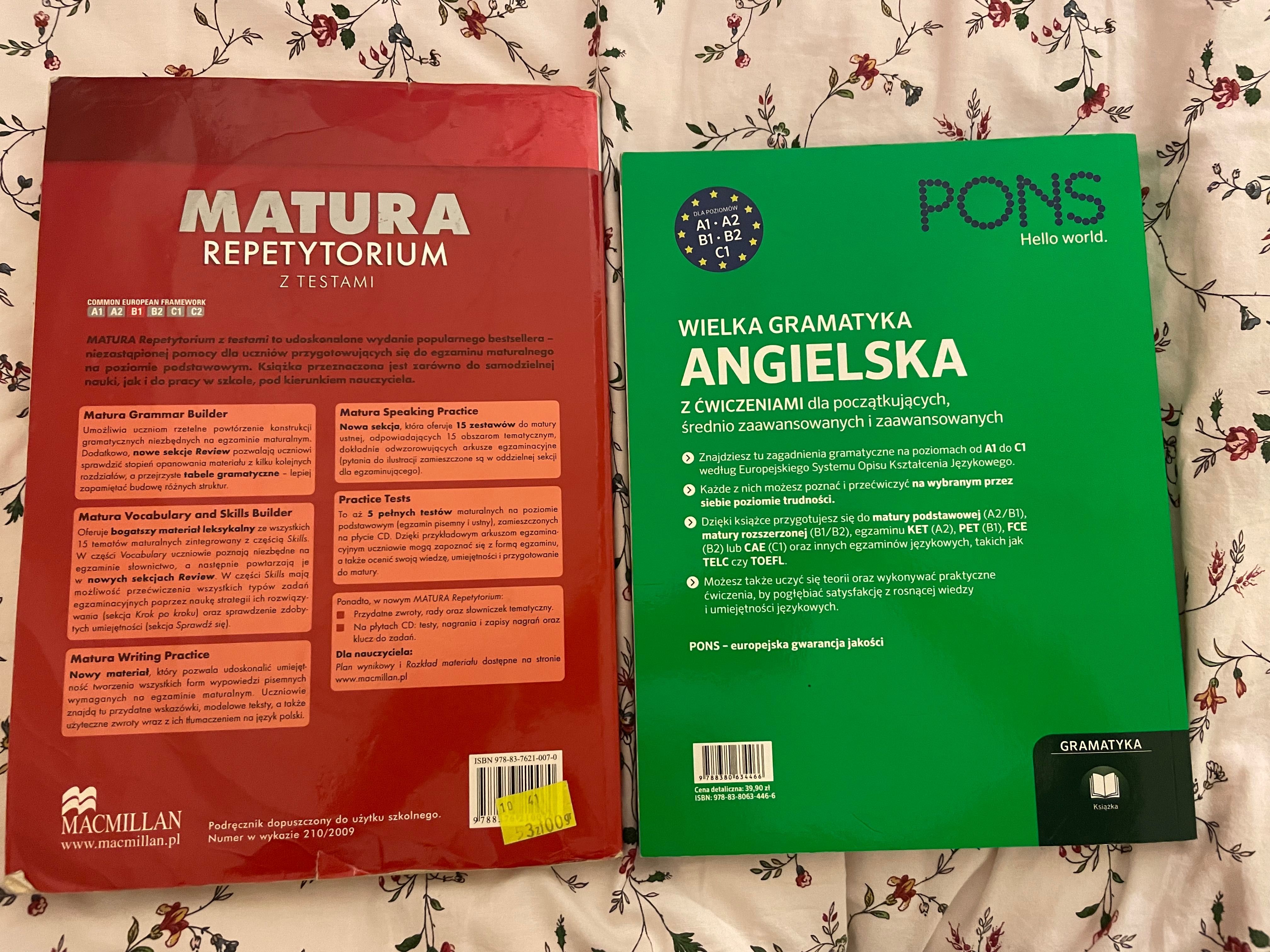 podręcznik język angielski gramatyka pons repetytorium macmillan