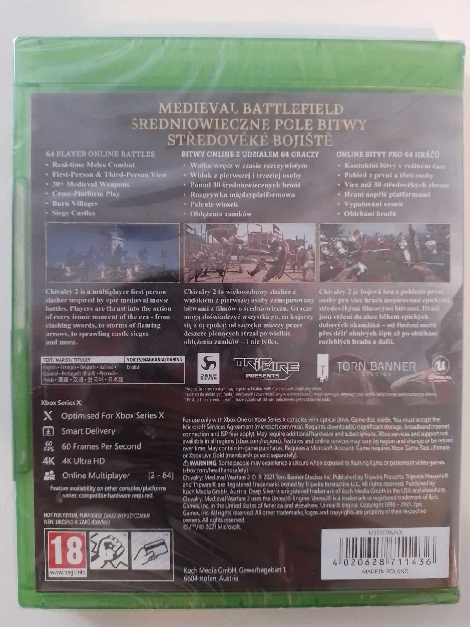 NOWA Chivalry 2 Day One Edition Xbox