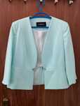 Blazer curto azul bebé Ferrache