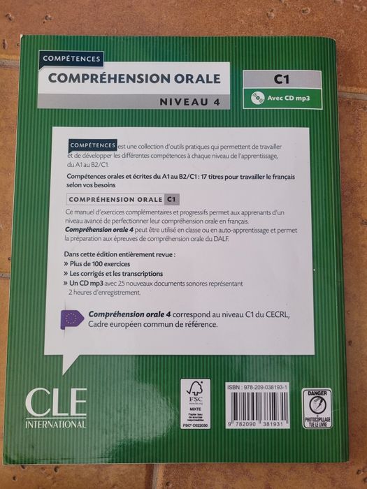 Compréhension orale francuski C1 ćwiczenia słuchanie