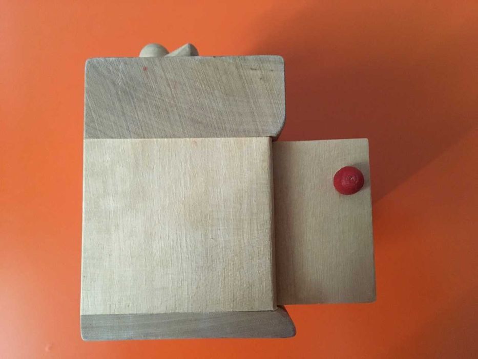 Mebelki dla lalek umywalka drewniana