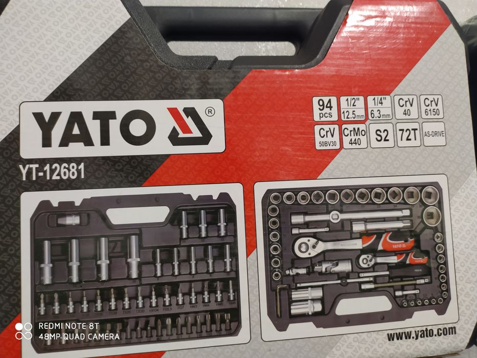 Набір інструментів Yato 94 пр. YT-12681