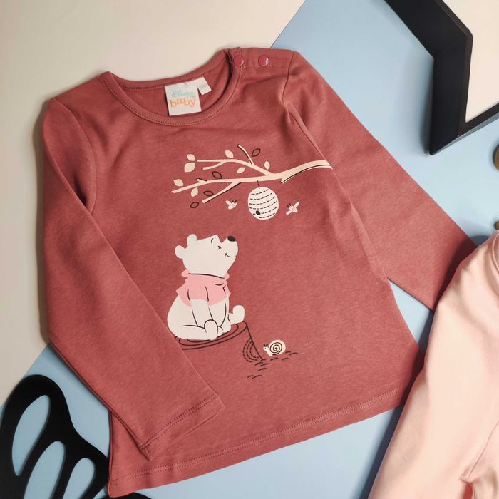Набір регланів з принтом Вінні Пух від Disney, лонгслів, реглан, кофта