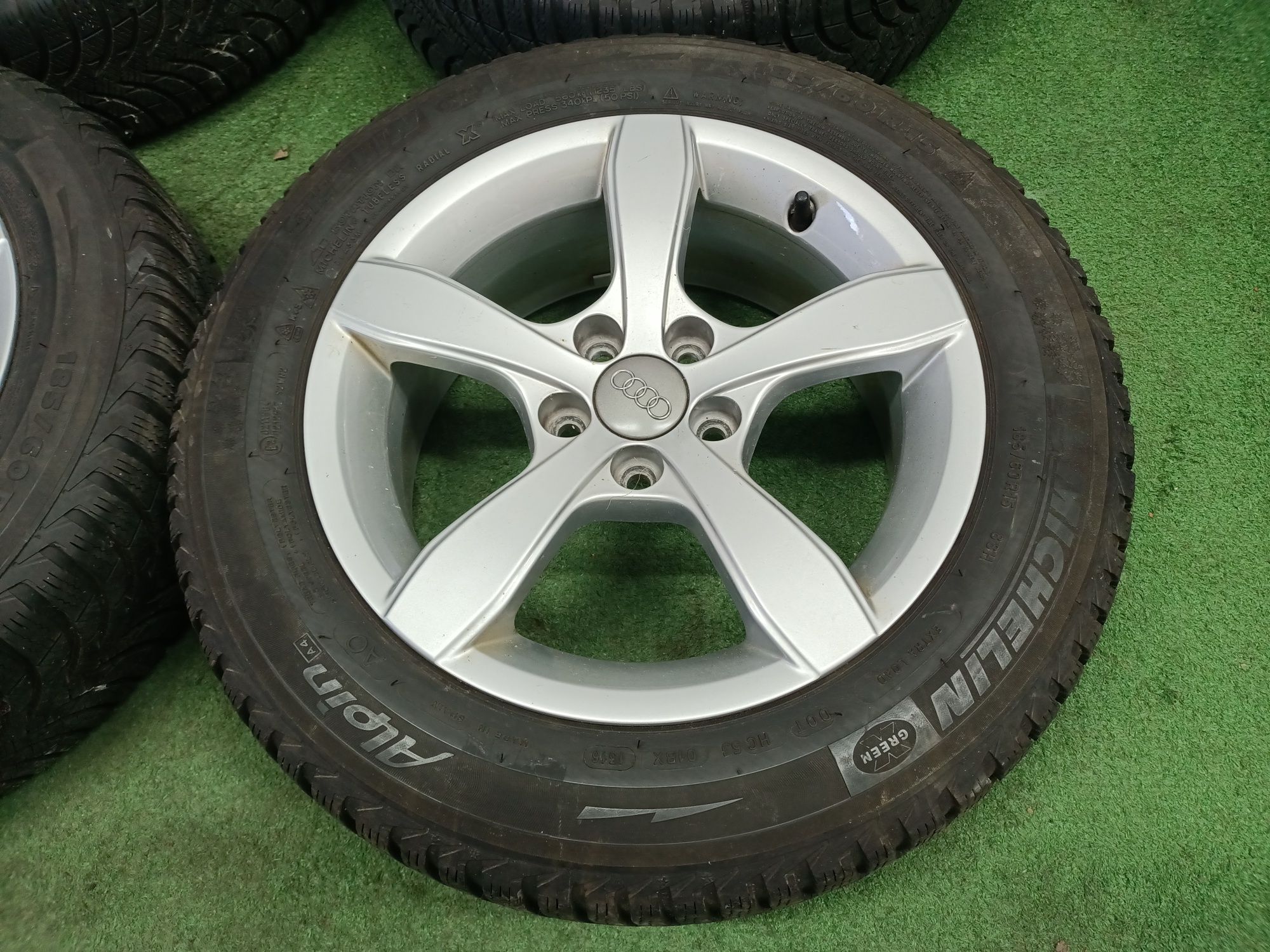 Koła 15" felgi 5x100 et29 opony 185/60/15 Audi a1 VW Polo Fox Seat