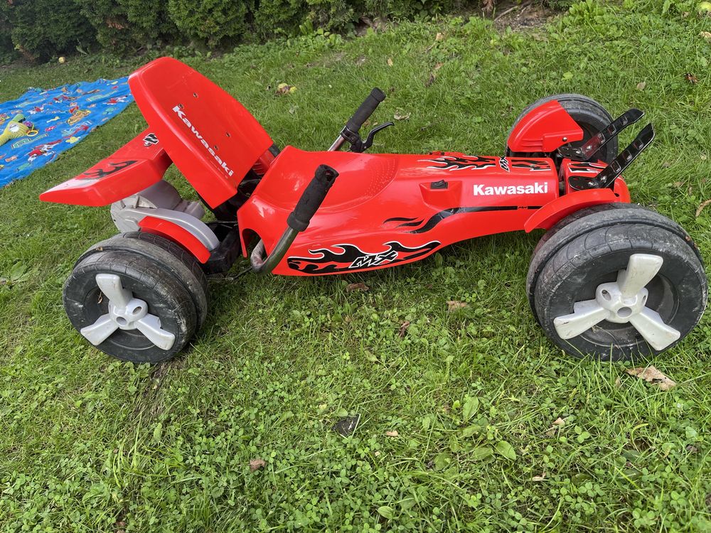 Bolid kawasaki, formuła f1, autko elektryczne  dla dzieci