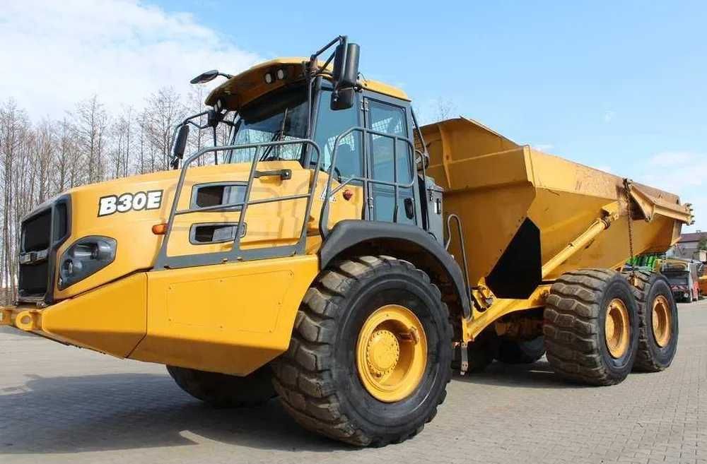 Wozidło przegubowe BELL B30E 6x6 - wynajem wozidła duży wybór