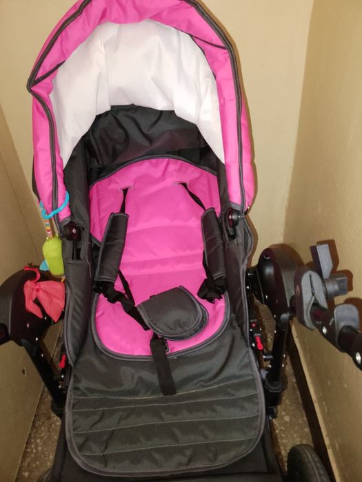 Wózek głęboko spacerowy 3w1