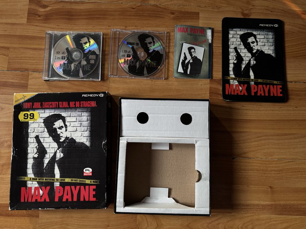 Max Payne PC big box komplet podkladka