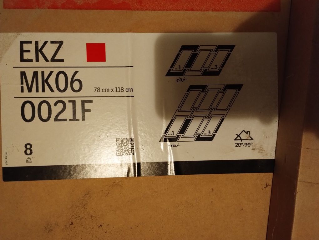 Kołnierze do okien dachowych VELUX EKZ MK06 0021F / ZWC MK06 0000