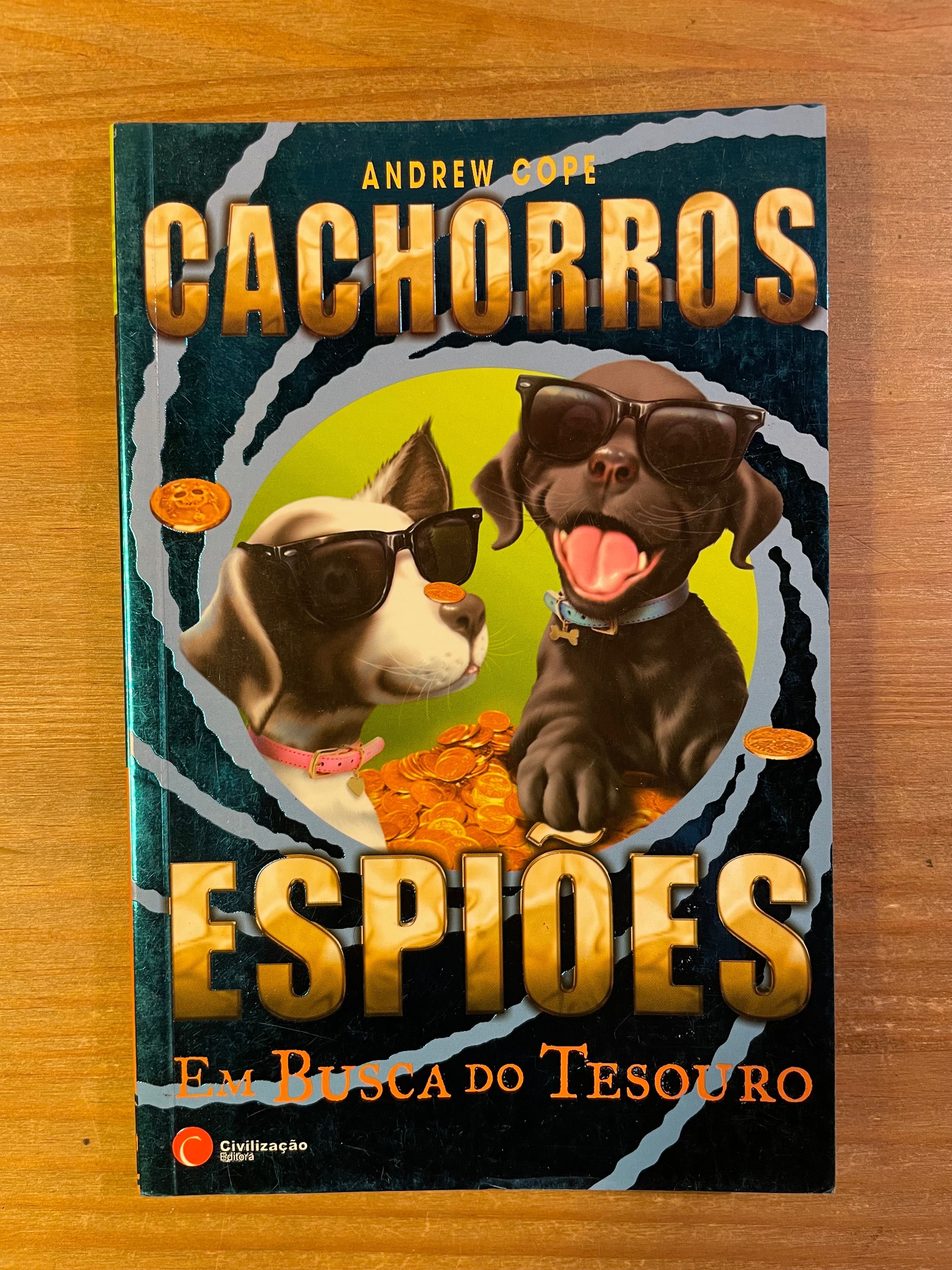 Cachorros Espiões - Em Busca do Tesouro - Andrew Cope (portes grátis)