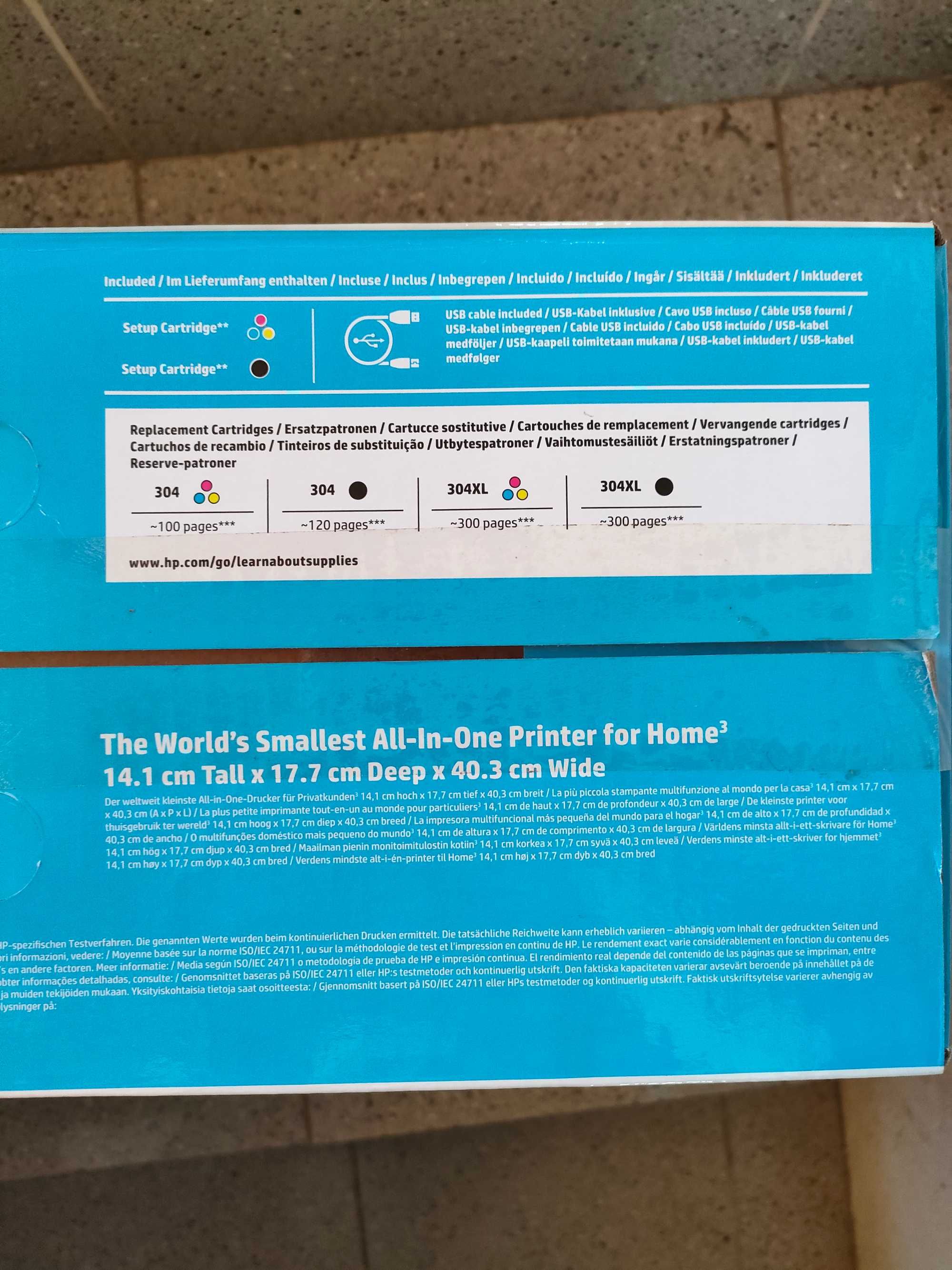 Impressora Nova - HP DeskJet 3720 All in one