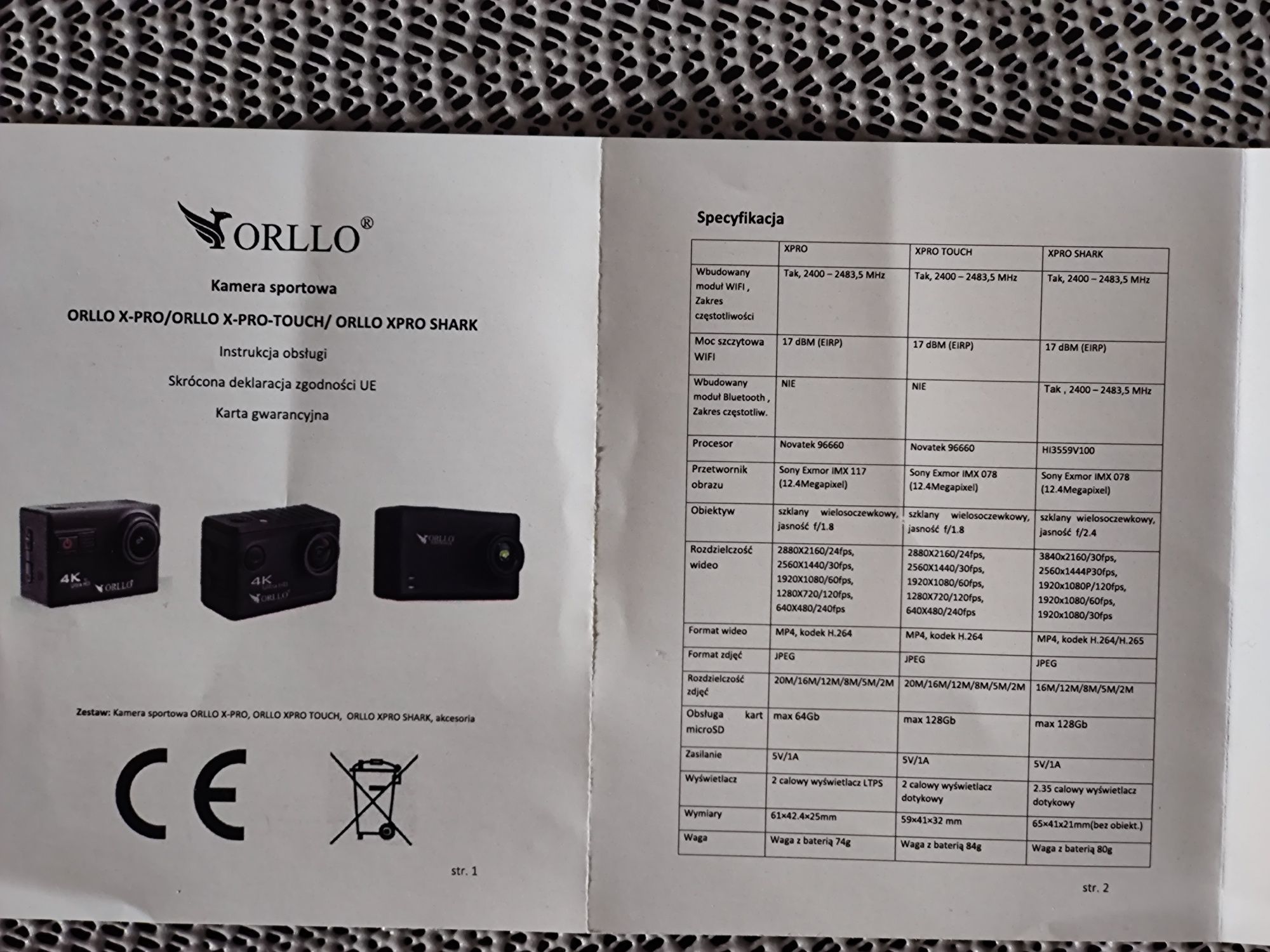 Orllo X Pro 4K Camera