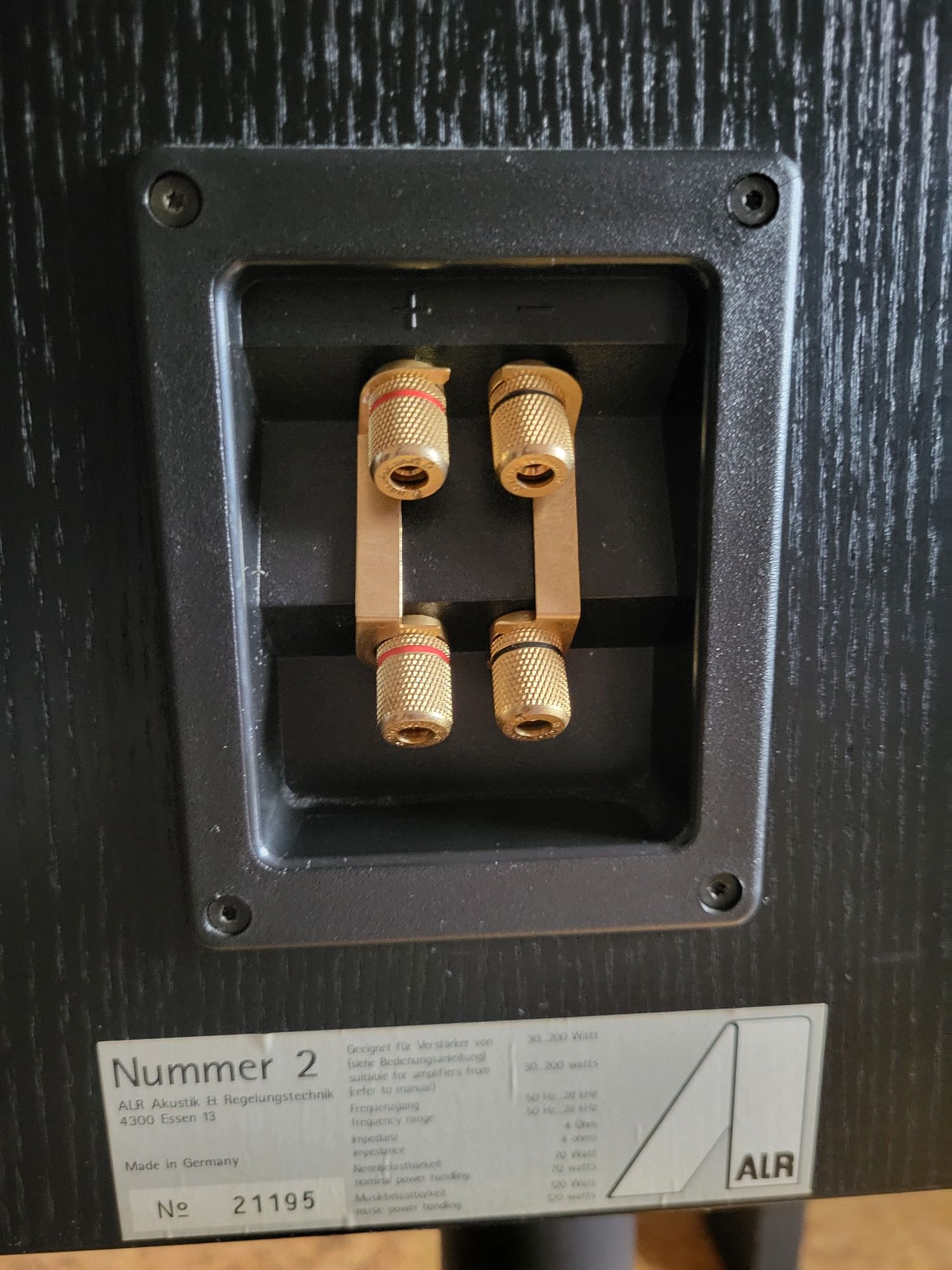 ALR Nummer 2 mk2 Kolumny Monitory High End