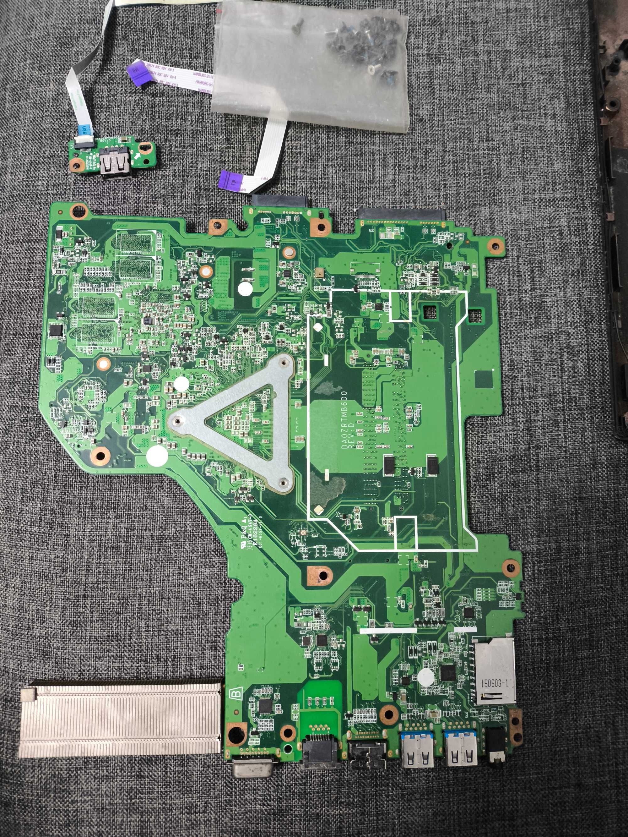 Разбор Acer Aspire E5-573G-P9LH
