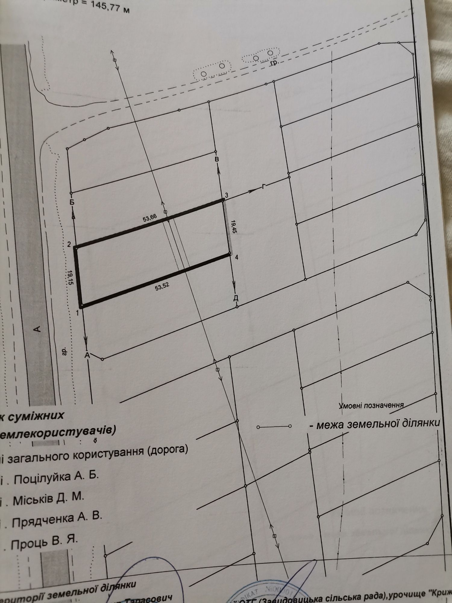 Земельна ділянка під садівництво