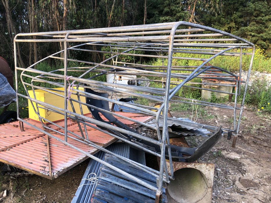 Estrutura para oleado carrinha caixa aberta