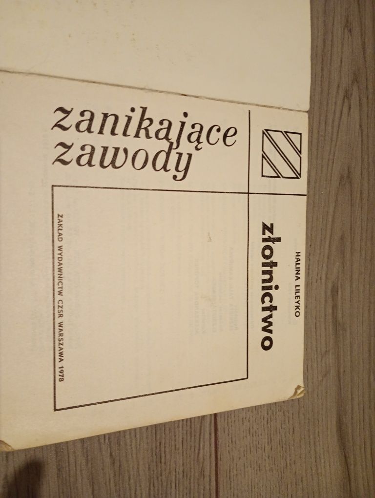 Zanikające zawody złotnictwo Halina Lileyko