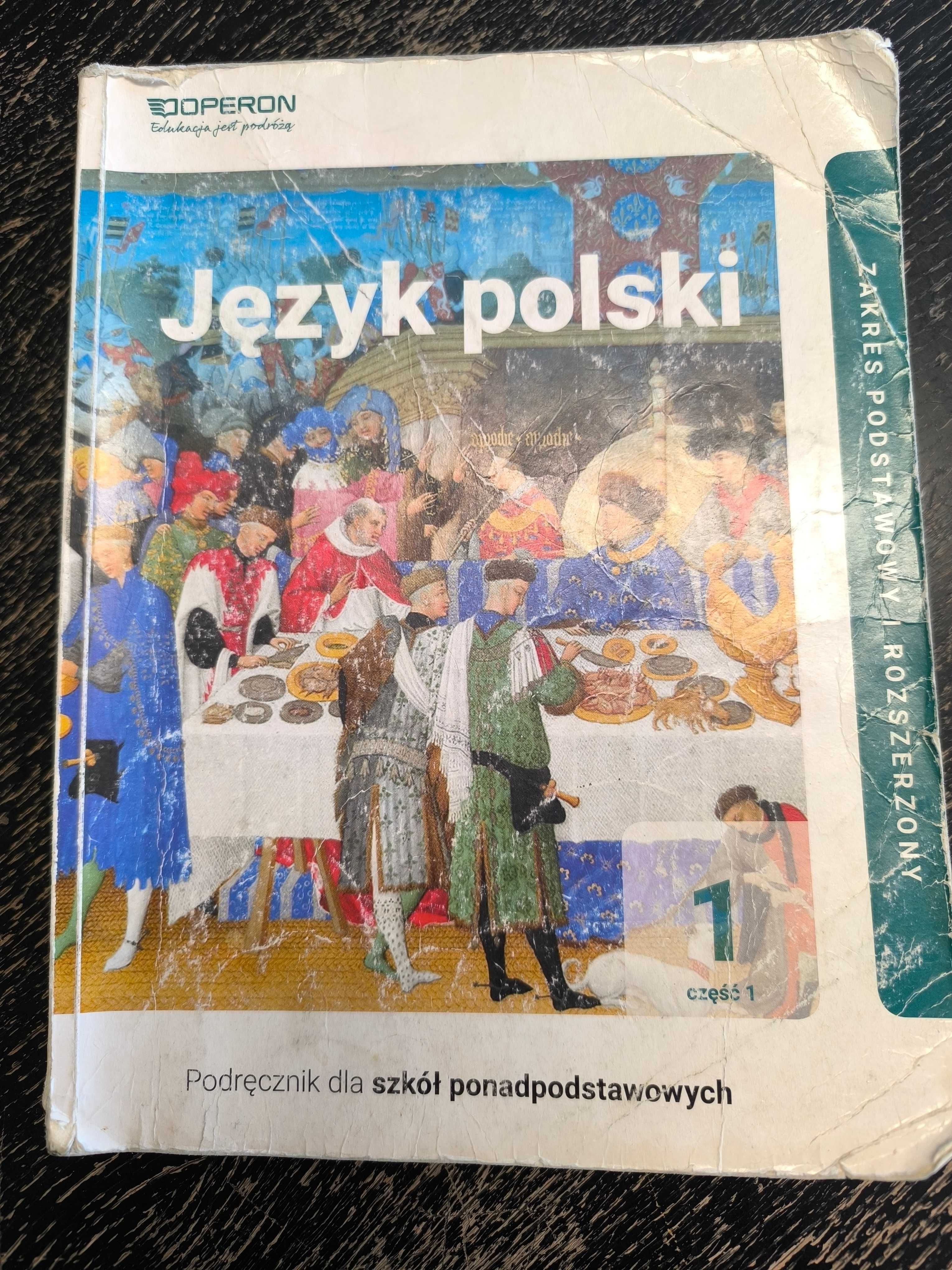 Podręcznik Język Polski 1, część 1 - zakres podstawowy i rozszerzony
