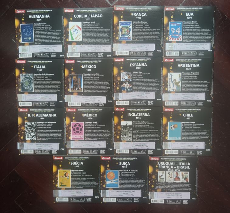 Colecção dos mundiais de futebol
