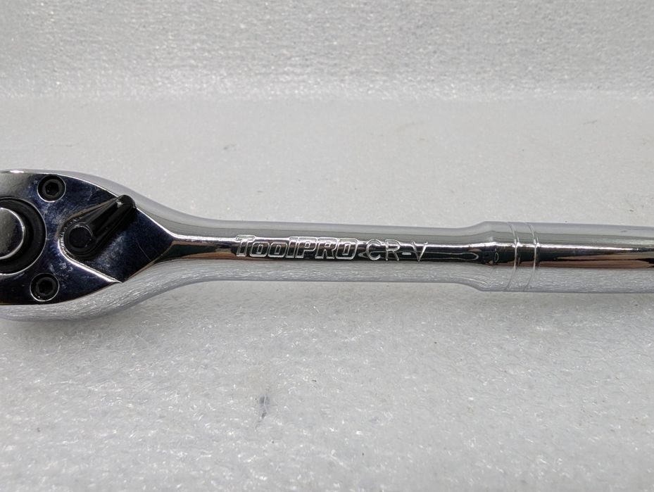 Ключ тріскачка 3/8" 72 зубців металева ручка ToolPRO CR-V