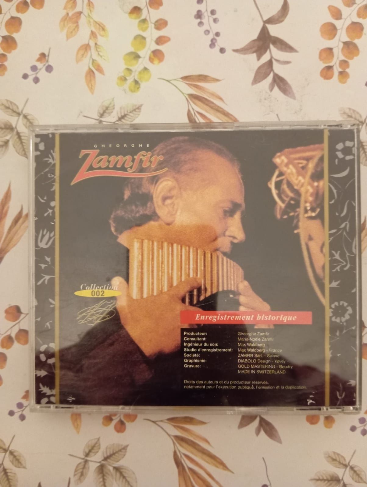 Gheorghe Zamfir, En France, CD, legenda