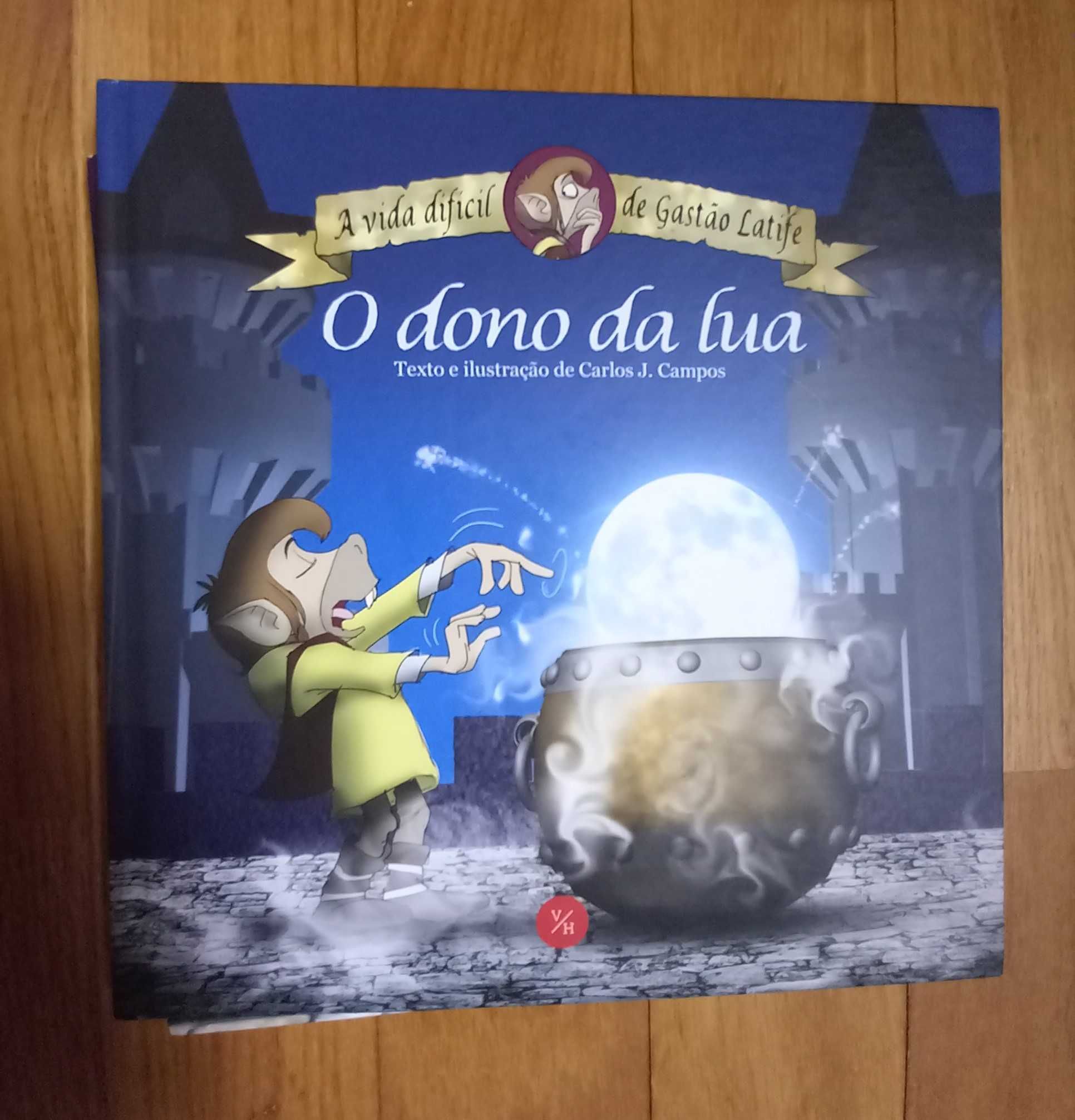 2 Livros " A vida difícil de Gastão Latife " - Carlos J. Campos