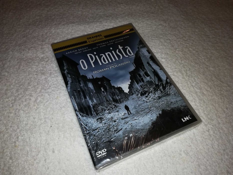 o pianista (filme/dvd) de roman polanski - novo selado