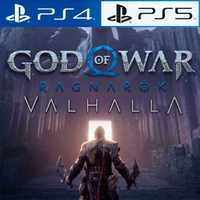 God of War Ragnarok + Valhalla dlc аренда ps4, ps5