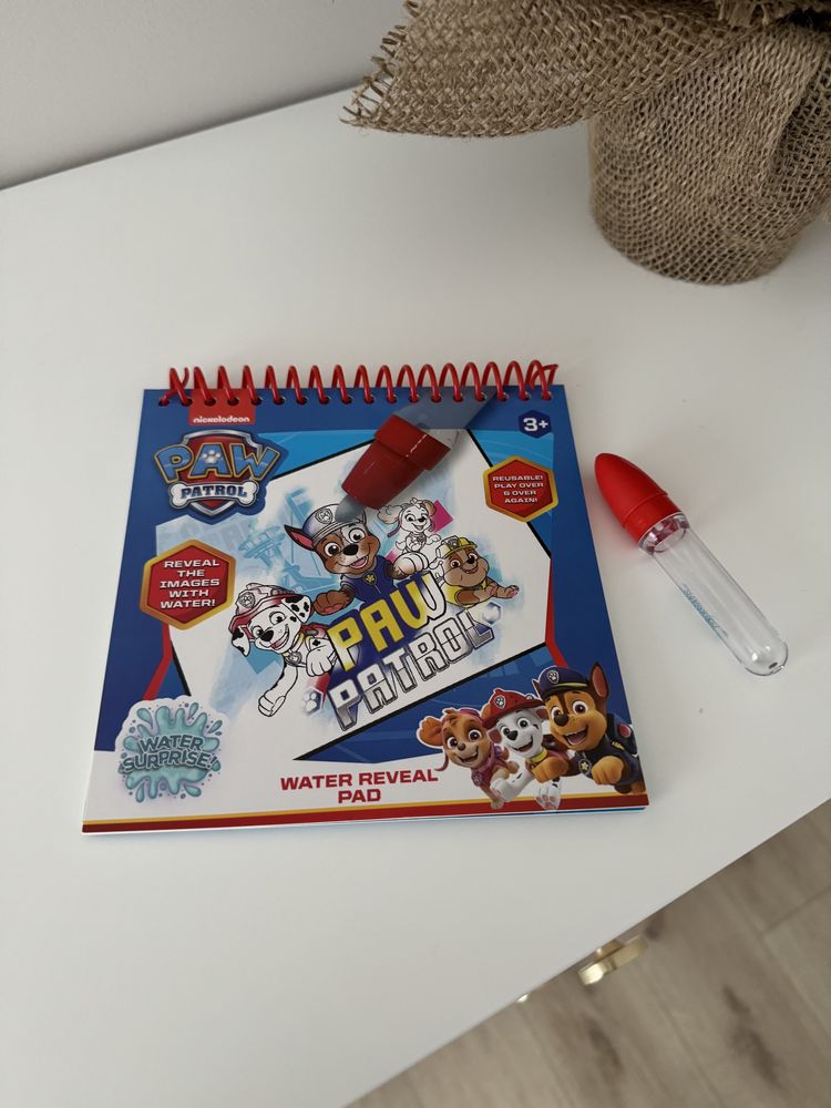 Wodna kolorowanka Psi Patrol, Paw Patrol Water Reveal Pad