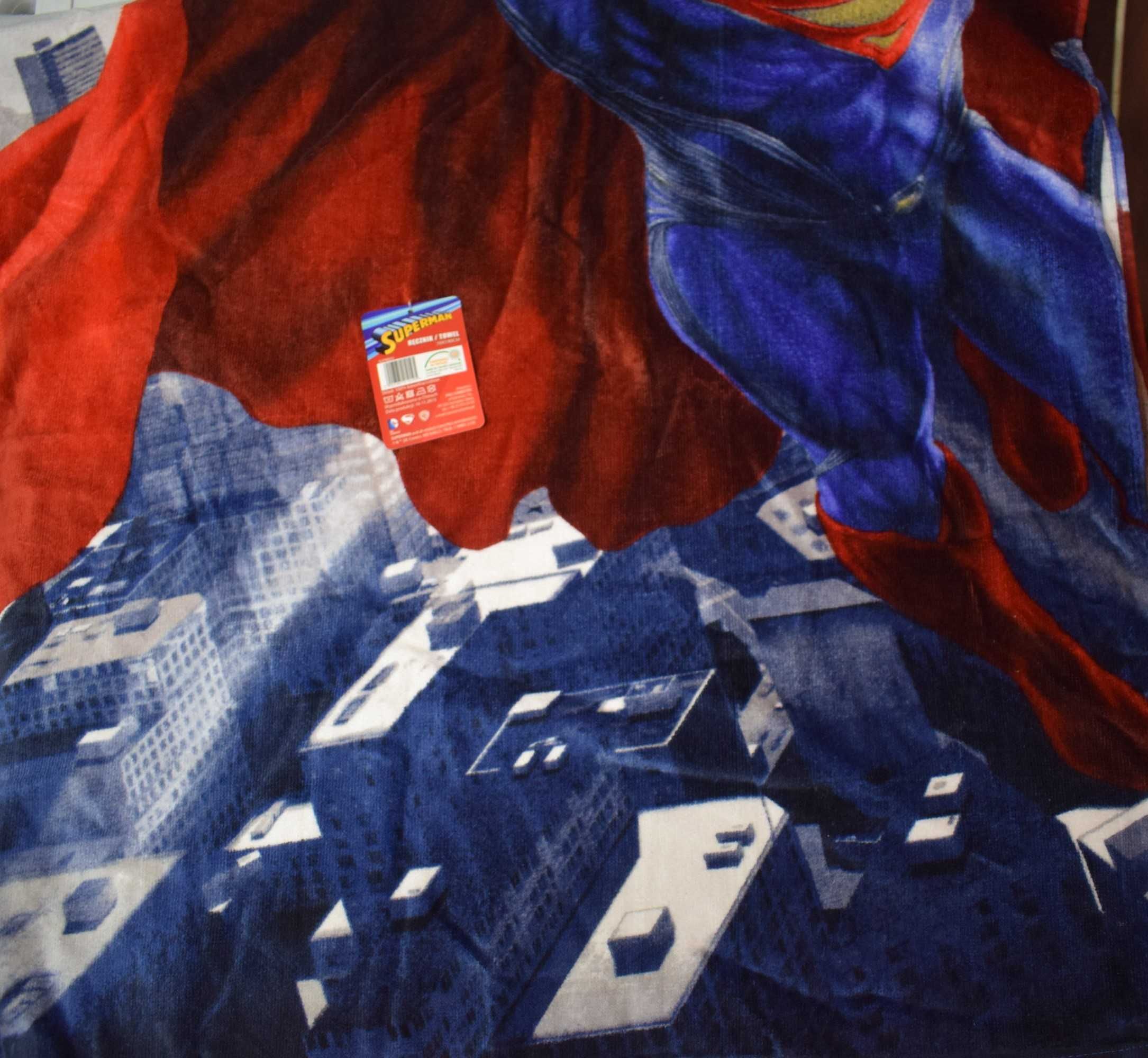 Nowy ręcznik kąpielowy 70x140 Superman  oryginał