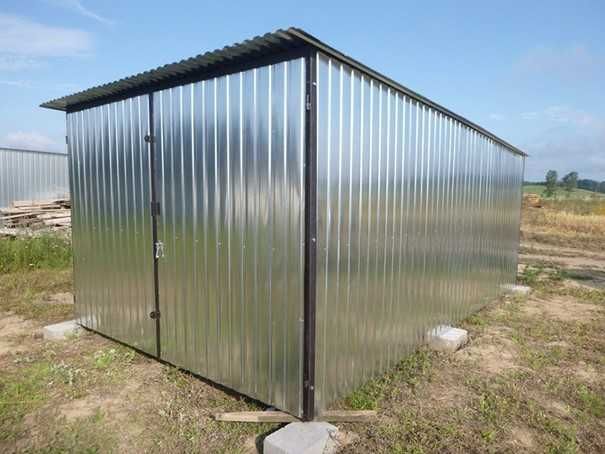 Garaż blaszany Garaże blaszane Blaszak 3x5 PROMOCJA !! Montaż GRATIS