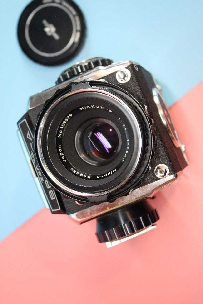 Фотокамера Zenza Bronica s2 + Обєктив Nikkor-P 75mm f/2.8