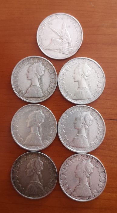 moedas prata 500 liras (#7)