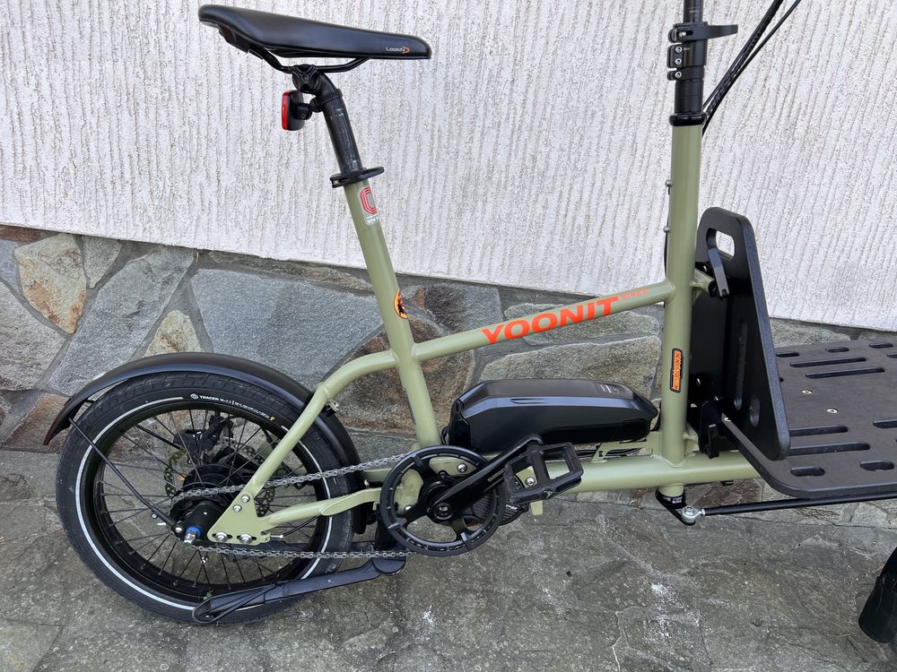 Yoonit грузовий електровелосипед на Shimano