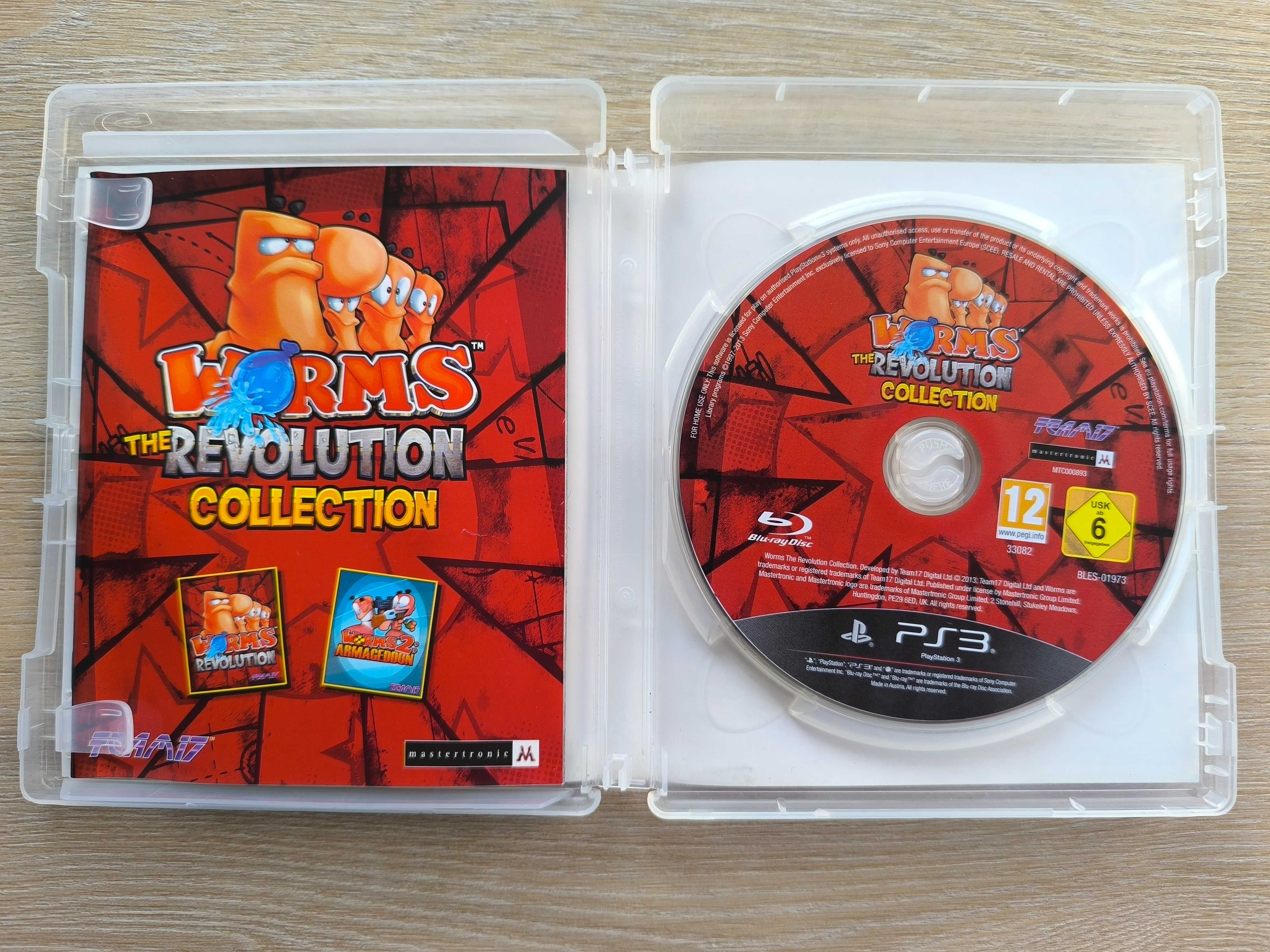 Worms The Revolution Collection [PS3] 2 CZĘŚCI + 7 DODATKÓW DLC
