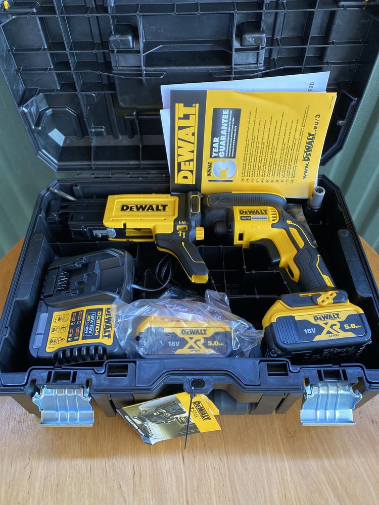 Шуруповерт 18V DeWALT DCF620P2K